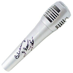 Florence LaRue Fifth Dimension Signed Microphone Beckett Authentic Auto COA